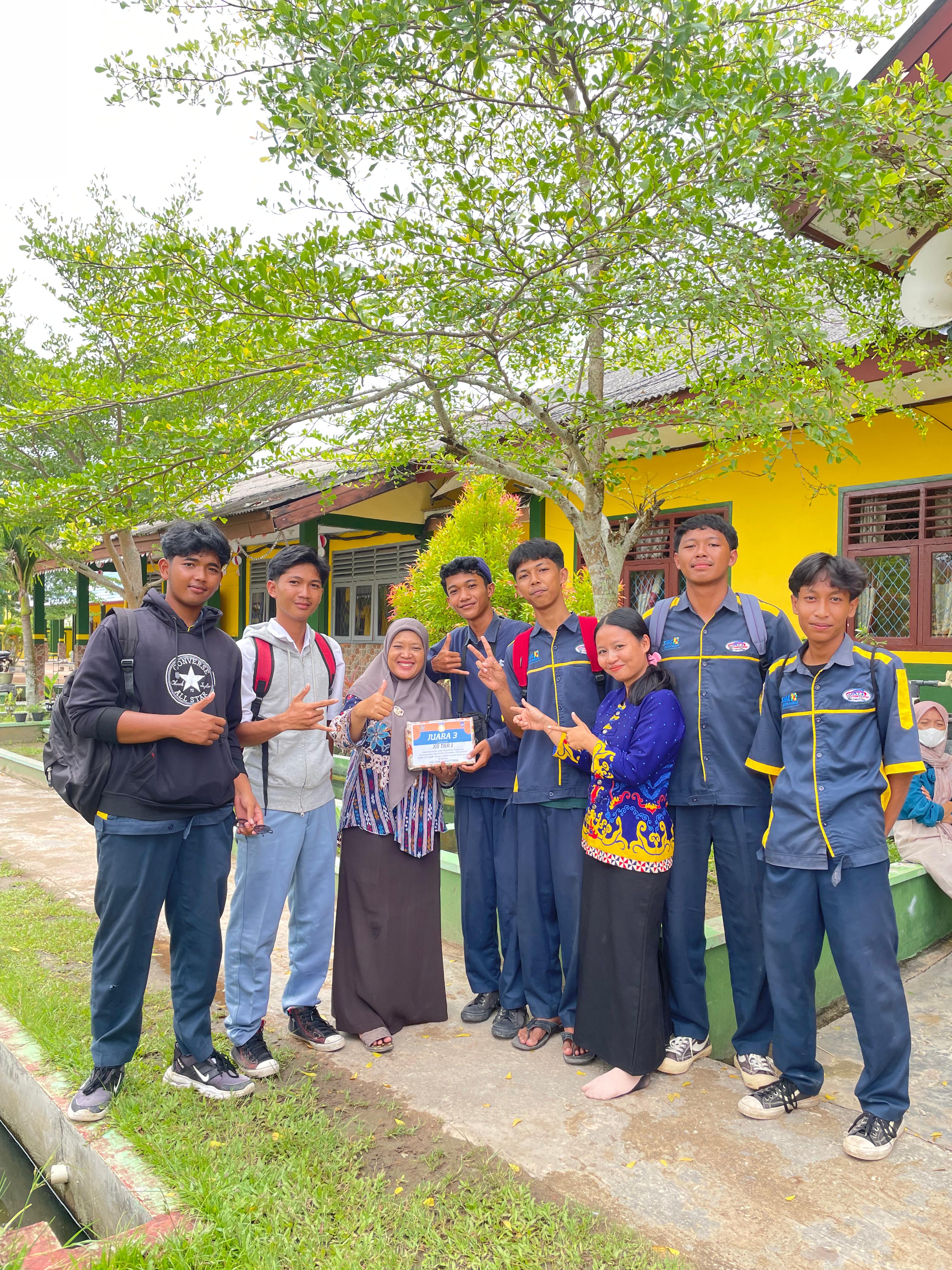 SMKN Rawajitu Timur Laksanakan Kegiatan Classmeet dan Lomba Kebersihan Sebagai Penutup Semester
