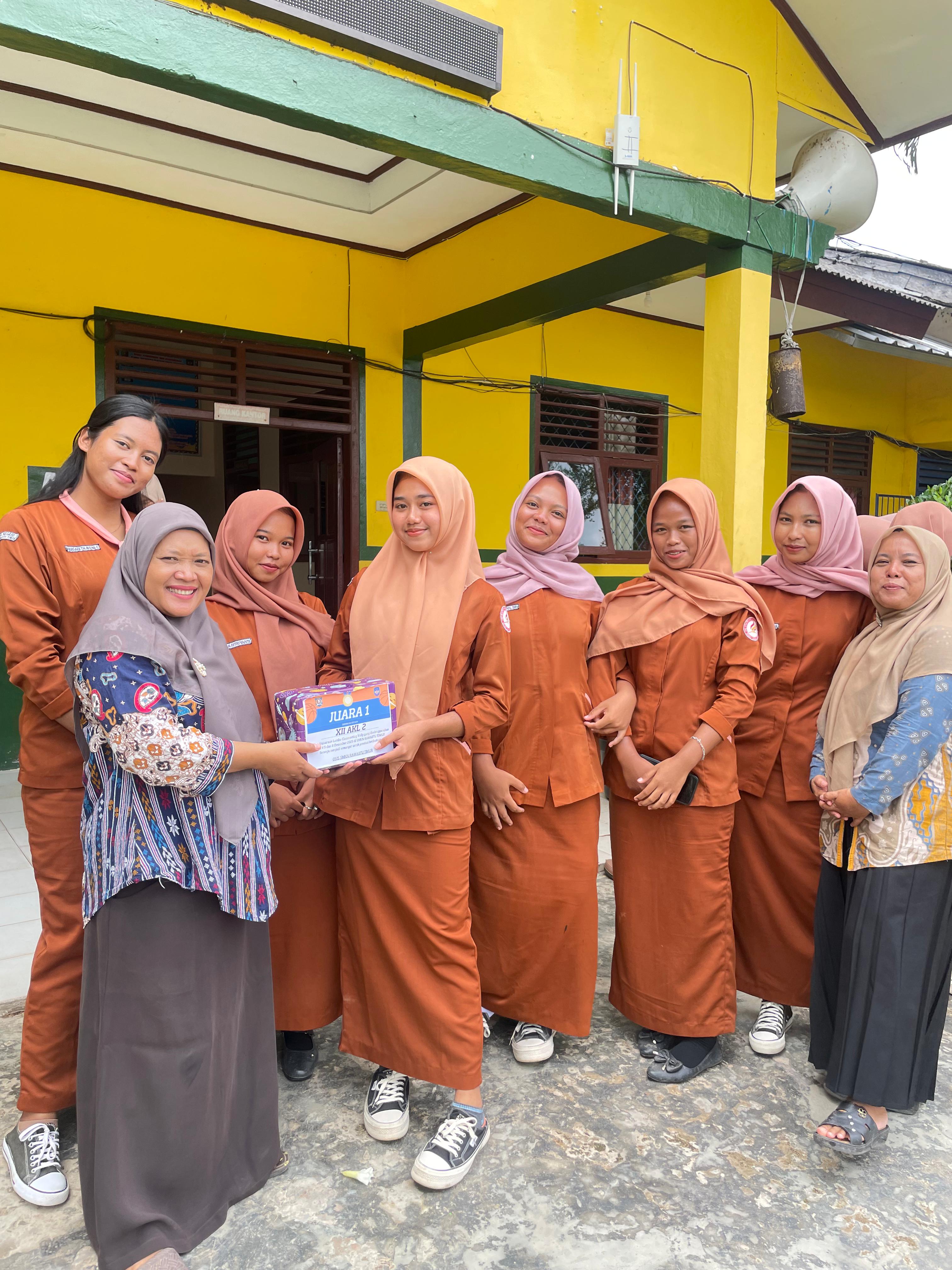 SMKN Rawajitu Timur Laksanakan Kegiatan Classmeet dan Lomba Kebersihan Sebagai Penutup Semester