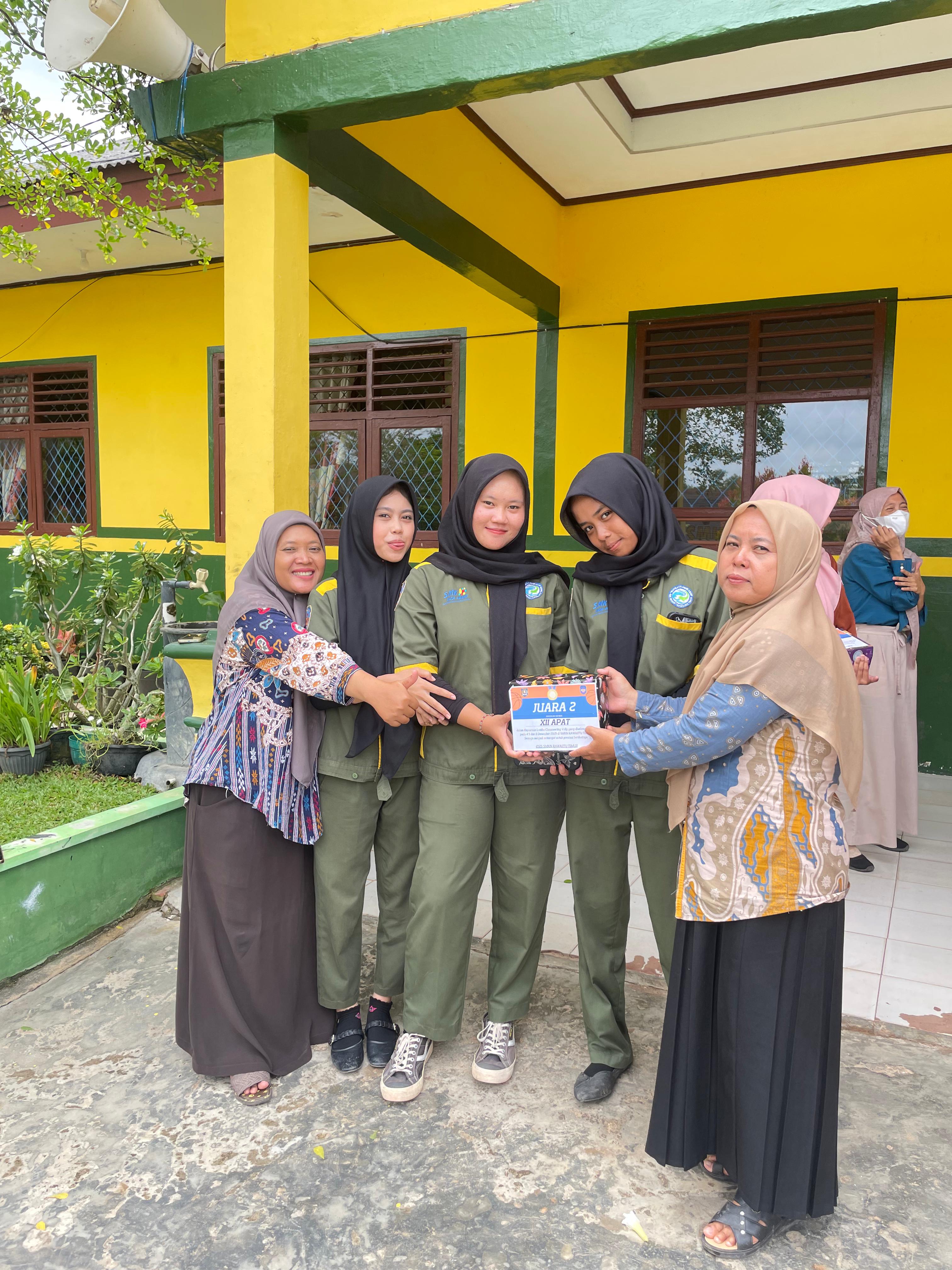 SMKN Rawajitu Timur Laksanakan Kegiatan Classmeet dan Lomba Kebersihan Sebagai Penutup Semester